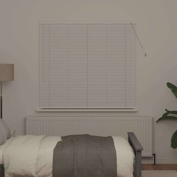Persienner Vit 130 x 150 cm Aluminium