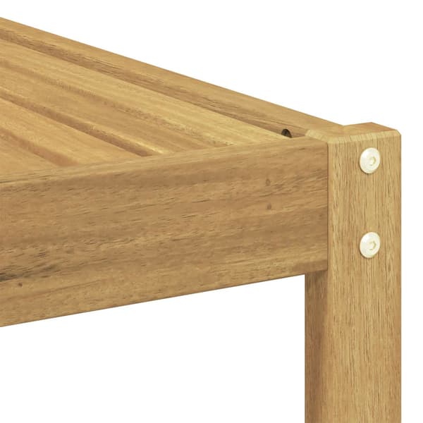 Utomhussoffset med kudde Vit 357 x 198,5 x 73 cm Polyester