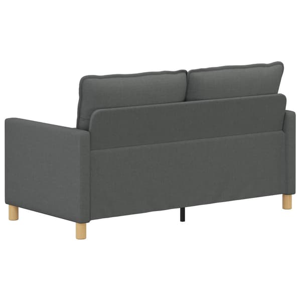 Soffa Mörkgrå Tyg