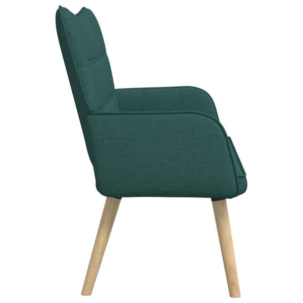 Tvåsitssoffa Mörkgrön 115 x 61 x 87 cm tyg