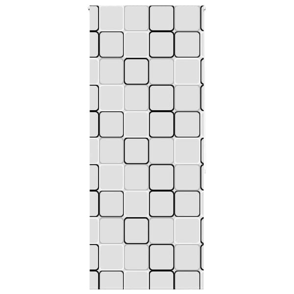 Rullgardin för dusch 100x240 cm tyg bredd 96 cm