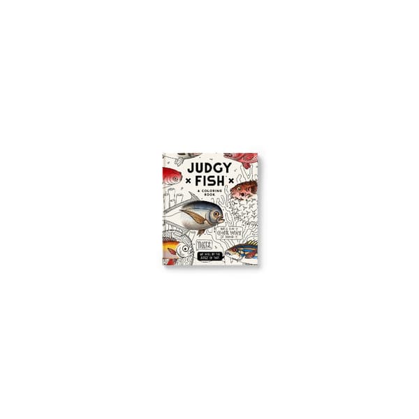 Judgy Fish Coloring Book
