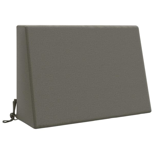 Ryggkudde SOEST 100% Polyester Grå 60 x 20 x 40 cm