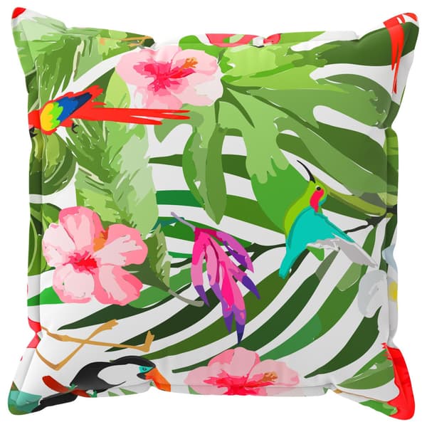 Kuddöverdrag 2 st HOUTEN Svart 55 x 55 cm Polyester