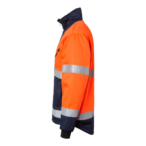5616 Jacket Fluorescent orange/navy Unisex