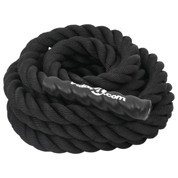 Stridsrep svart 9 m 6,8 kg polyester
