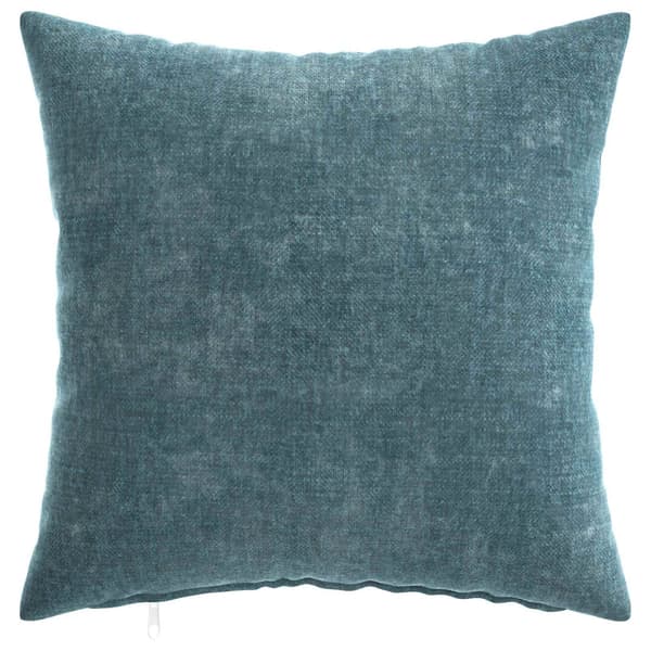 Kuddöverdrag 2 st HEERLEN Blå 35 x 35 cm Chenilletyg