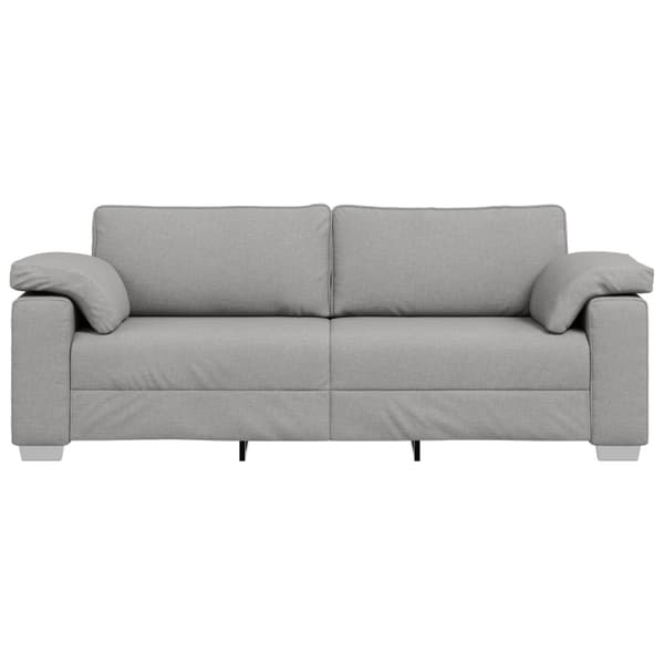 3-Sits soffa Moln Grå 220 cm tyg