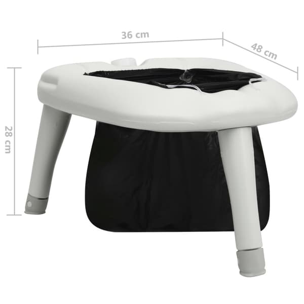 Campingtoalett med påsar 200 kg