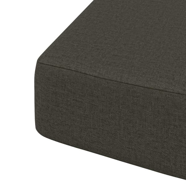 1-delad Sittkudde SOEST 100% Polyester Antracit 40 x 40 x 7 cm