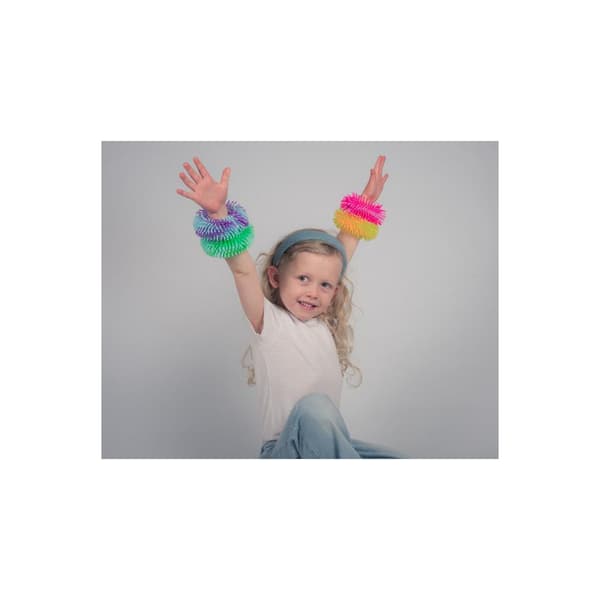 Fluffiga fidget-armband, 4 st