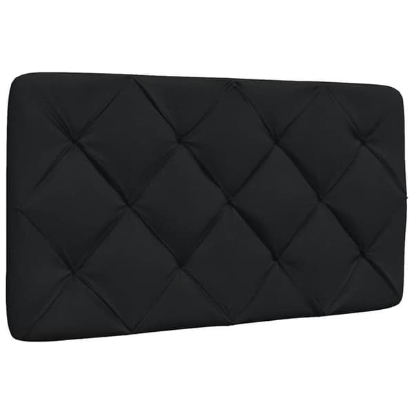 Bed Frame without Mattress Black 80x200 cm Fabric
