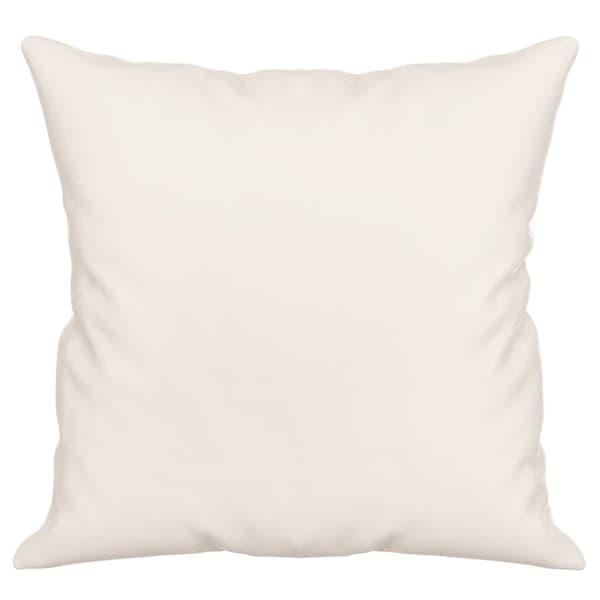 Prydnadskuddar 2 st beige 40x40 cm mikrofibertyg