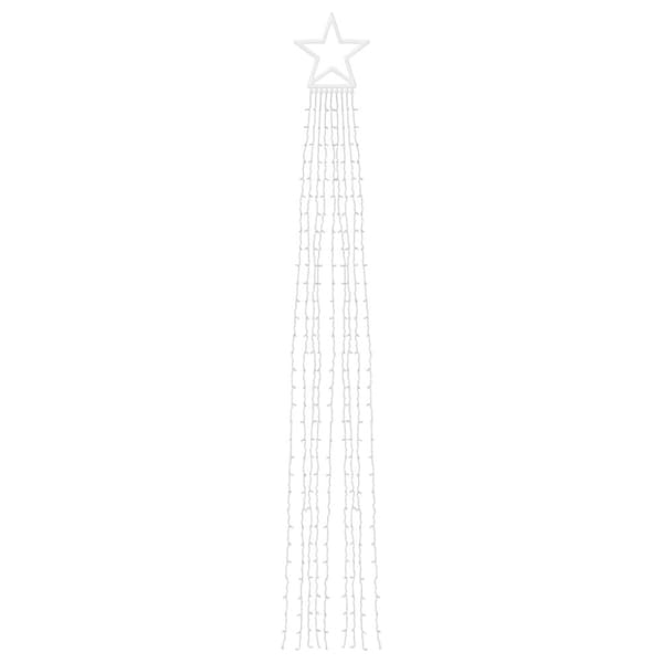 Julgransbelysning 320 LED varmvit 375 cm