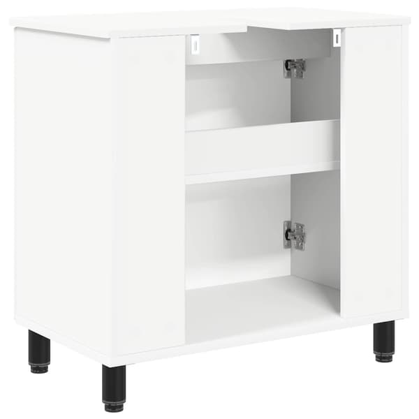 Badrums vaskenhet Vit 60 x 35 x 60 cm Konstruerat trä