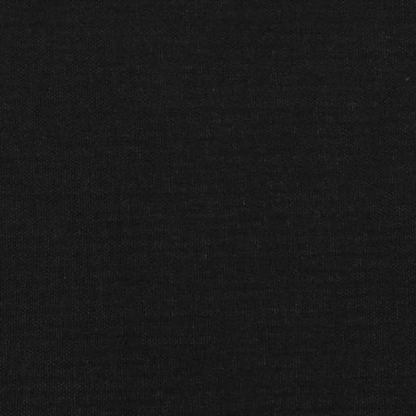 Boxspring-sängram svart 90x190cm tyg