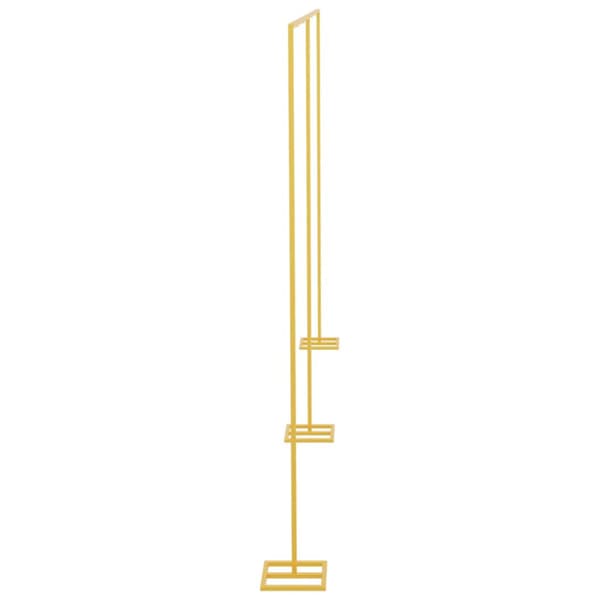 Bröllopsbåge Guld 657 x 35 x 300 cm Stål
