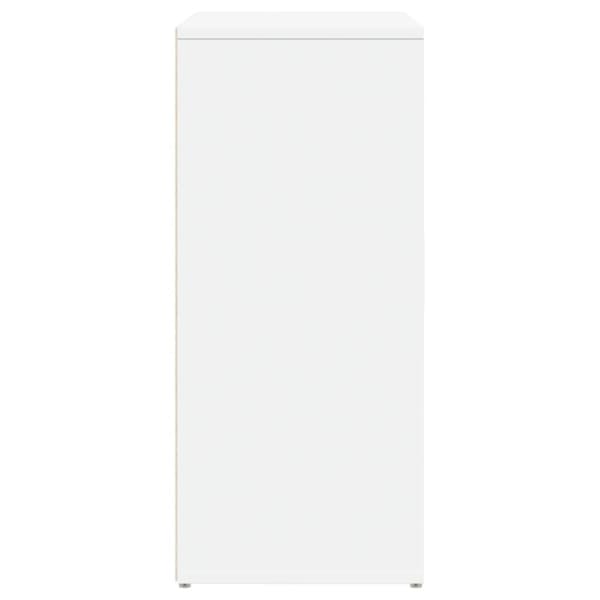 Skänkar 2 st vit 60x31x70 cm konstruerat trä