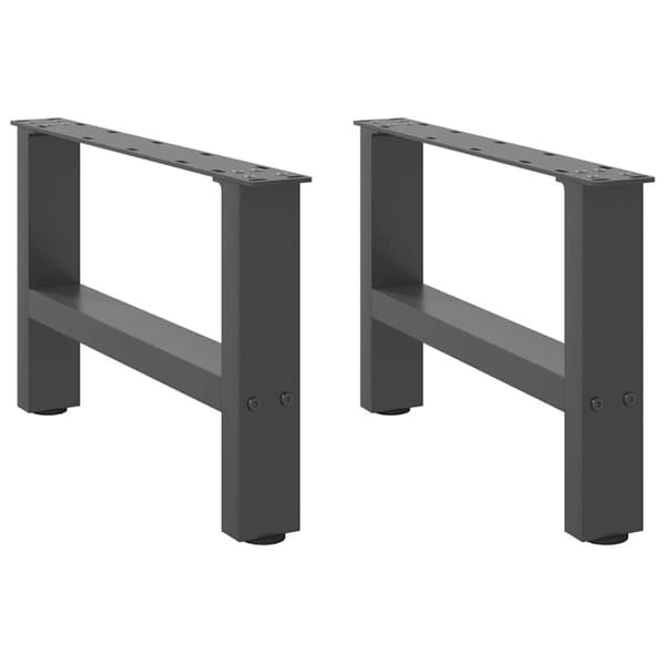 Soffbordsben antracit 2 st 50x(30-31) cm stål