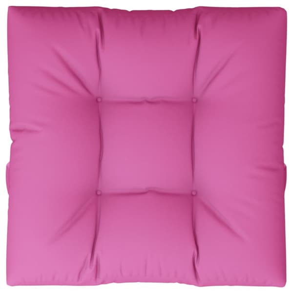 Palldyna rosa 70x70x12 cm tyg