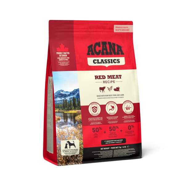 Classics Red Meat Recipe Torrfoder för hund 2kg