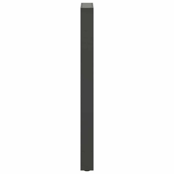 Barbordsben antracit 2 st 40x(100-101) cm stål