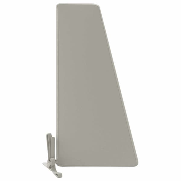 Ryggkudde SOEST 100% Polyester Grå 120 x 20 x 40 cm