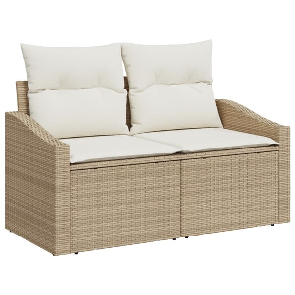 Soffset 4 st Beige konstrotting