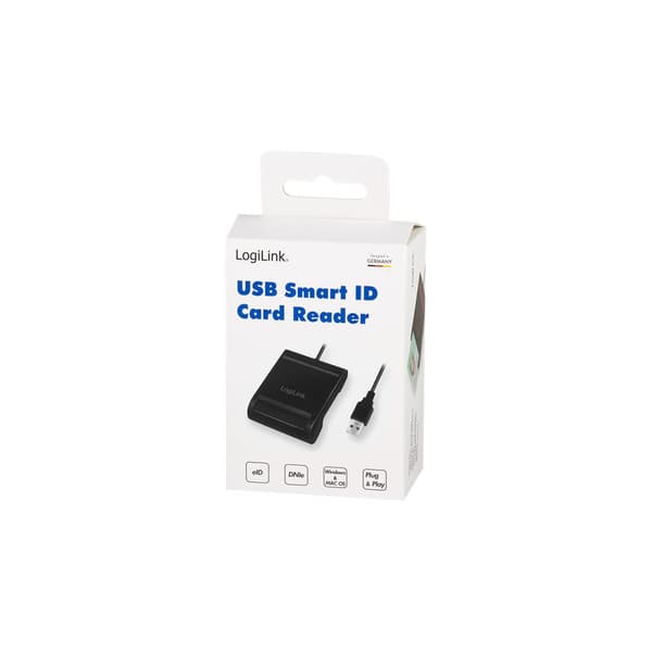 LogiLink SMART-kortläsare - USB 2.0