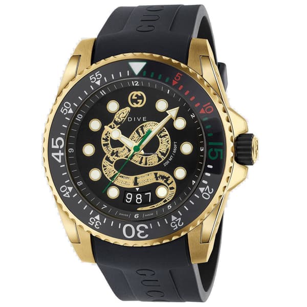 GUCCI YA136219 - Quartz Klocka Herr (45MM)
