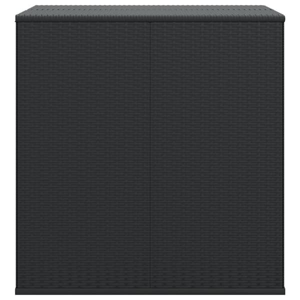 Dynbox PE-rotting 100x97,5x104 cm svart
