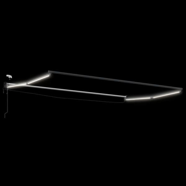 Elektrisk Retraktabel Markis Flerfärgsdesign 4 x 2 m