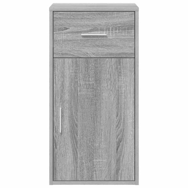 Sideboard med låda Grå Sonoma 38 x 34 x 75 cm