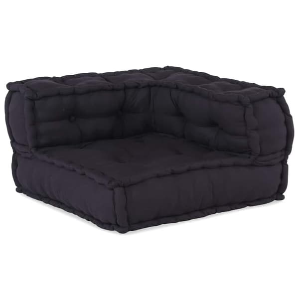 Modulär soffa antracit 70x70x54 tyg