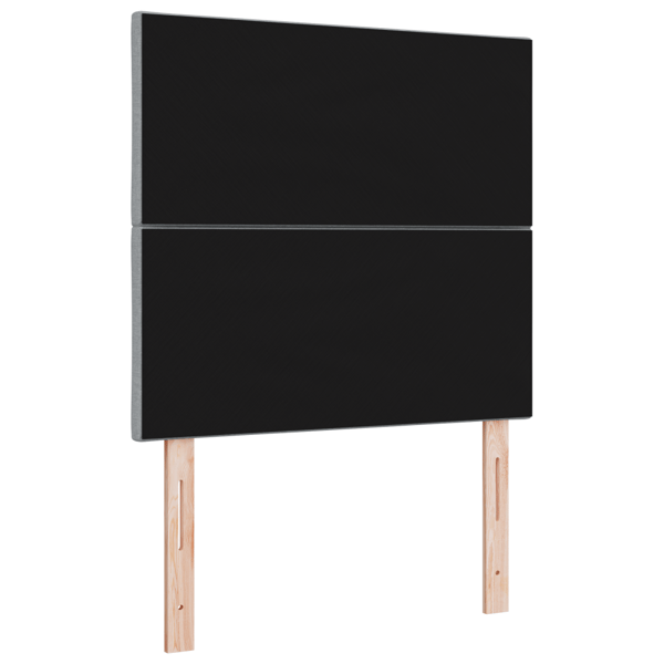 LED huvuddyna Ljusgrå 100 cm tyg