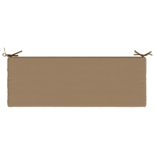 2-delade Bänk Kuddar SOEST 2 st 100% Polyester Taupe
