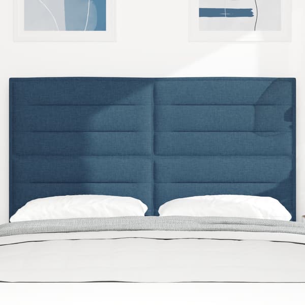 Huvudgavel Blå 144 cm tyg