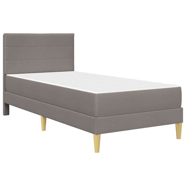 Sängram Taupe 80 x 200 cm Polyester