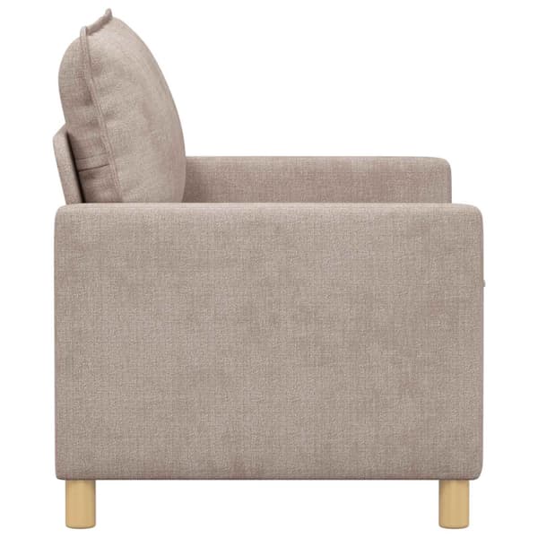 Soffa Beige 126 x 81 x 87,5 cm Polyester