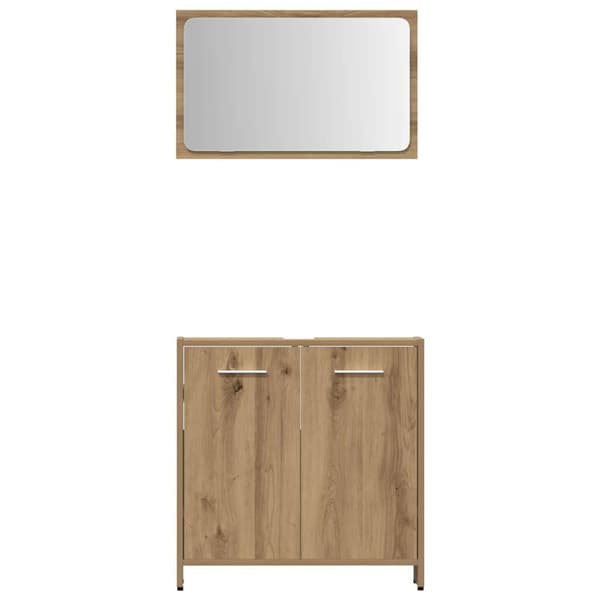 Badrumsmöbler set 3 delar artisan ek konstruerat trä