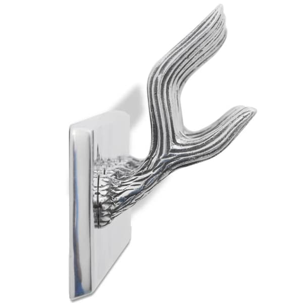 Kroklist 4 st silver aluminium