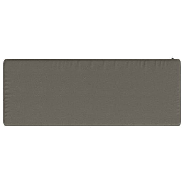 1-delad Bänk Kudde VUGHT 100% Polyester Grå 80 x 40 x 5 cm