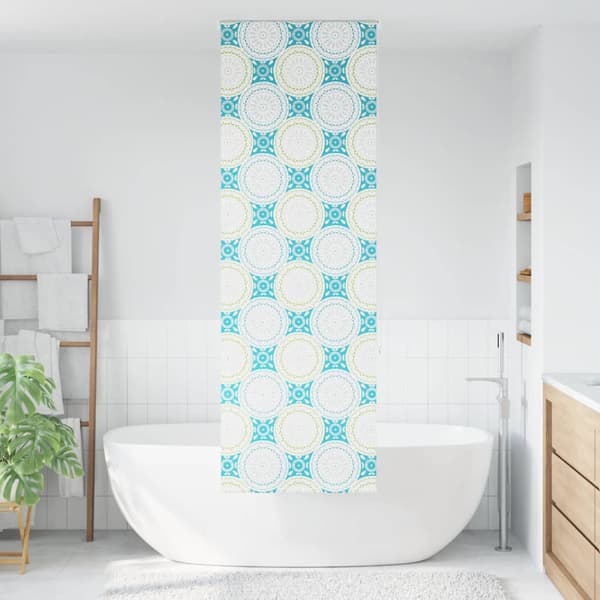 Rullgardin för dusch 70x240 cm tyg bredd 66 cm