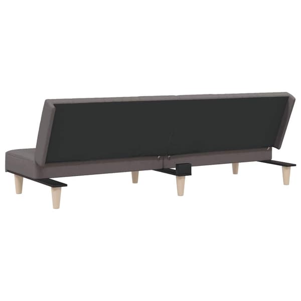 Bäddsoffa taupe tyg