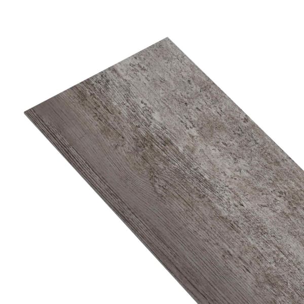 Golvplankor 18 pcs Brun 5,26 m² PVC
