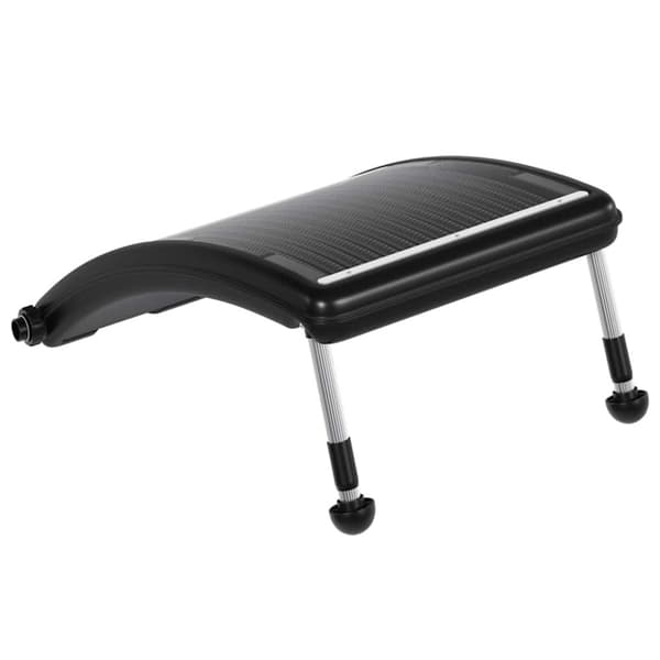Rundad solpanel för pool 110x65 cm