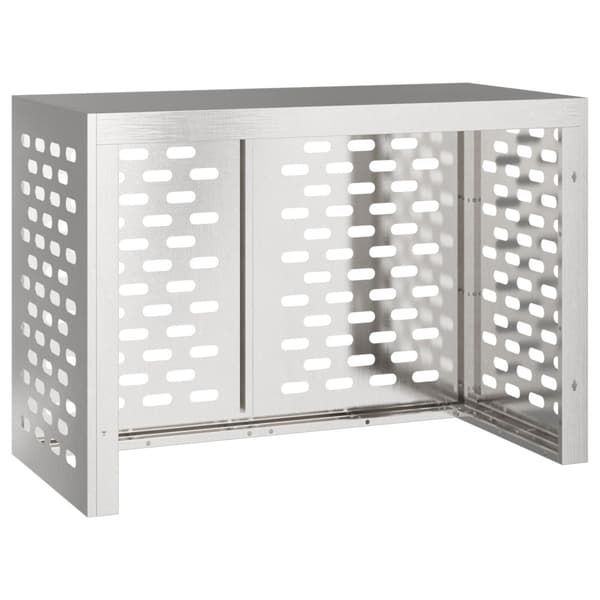 Täckning för Luftkonditionering Silver 100 x 50 x 70 cm