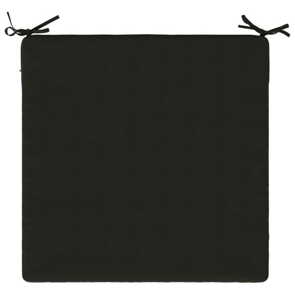1-delad Sittdyna SOEST 100% Polyester Svart 60 x 60 x 3 cm