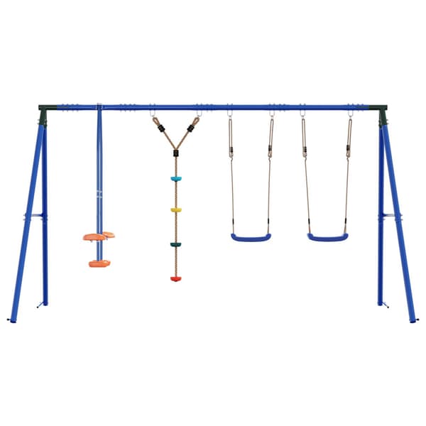Utegunga set Flerfärgsdesign Stål och PE