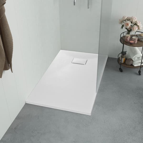 Duschkar SMC vit 120x70 cm